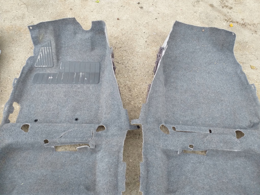 фото №6, Toyota prius iii обшивка пол коврик