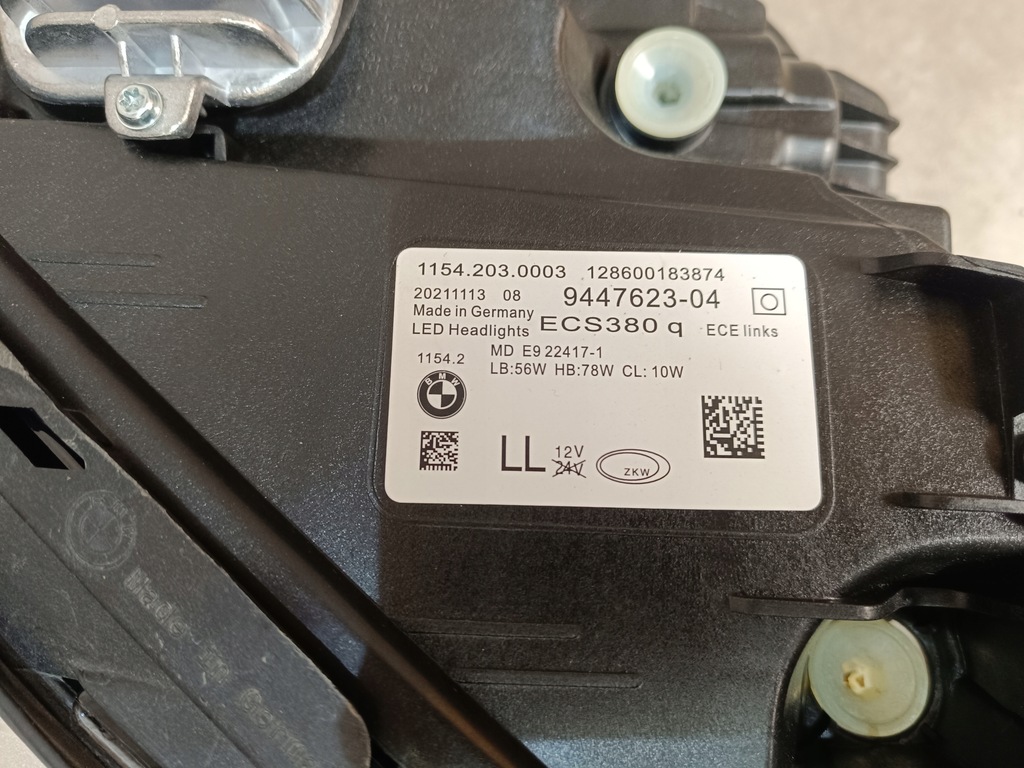 фото №10, Лампа права ліва bmw 7 g11 g12 lci lift full led повний