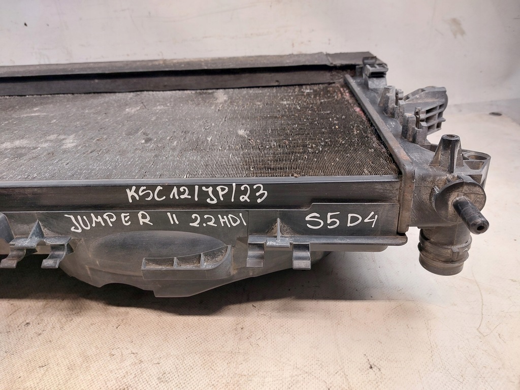 фото №10, Набір радіатор вентилятор citroen jumper ii 2.2hdi