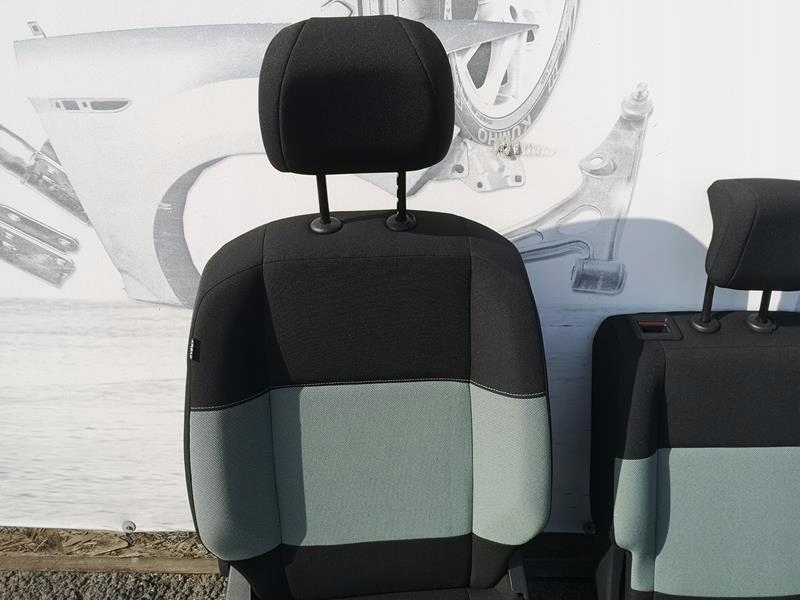фото №9, Комплект сидений сиденья сиденья citroen berlingo iv multispace