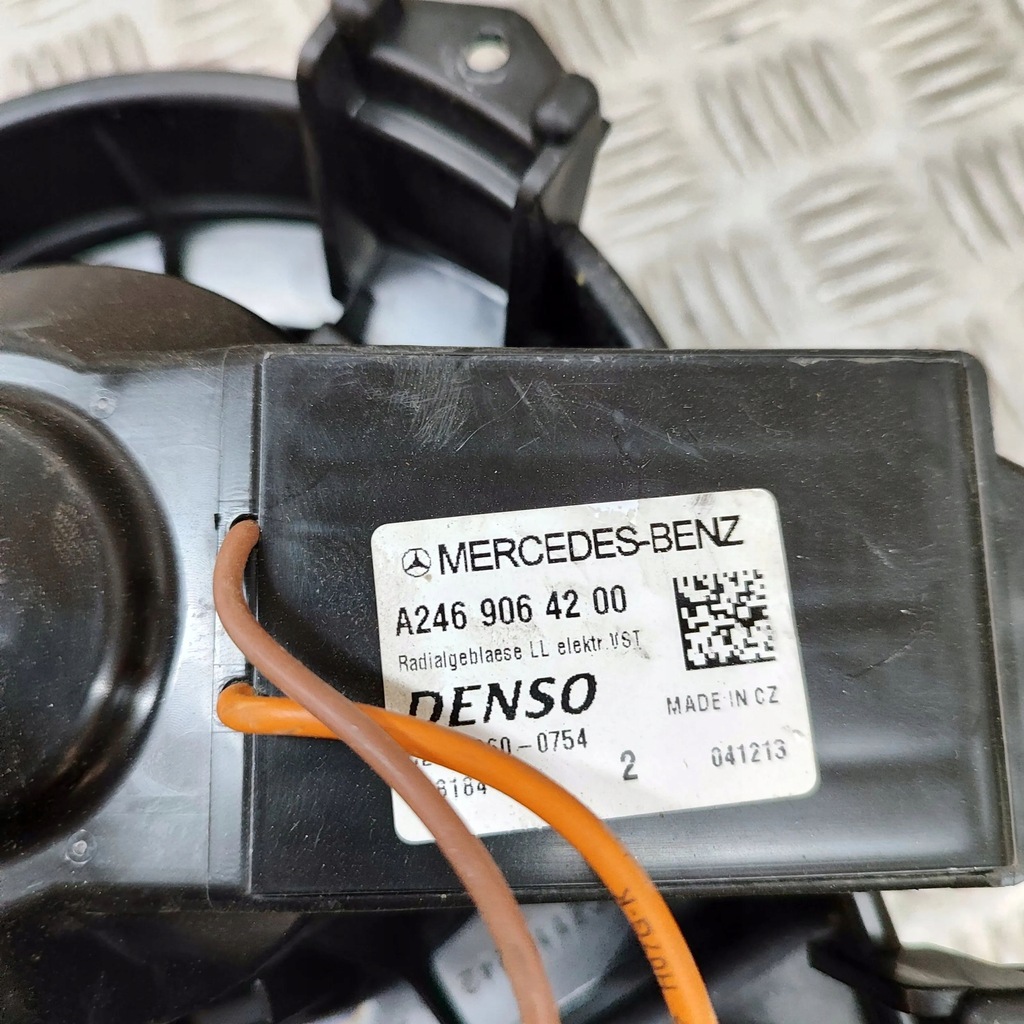 фото №8, Mercedes-benz cla c117 x117 w117 2014 вентилятор обдув / повітродувка