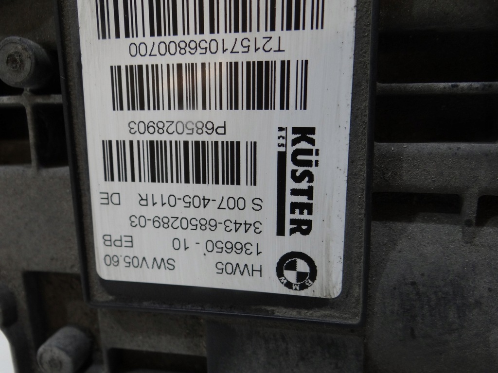 фото №6, Механизм тормоза ручного электрический bmw x5 e70 6850289