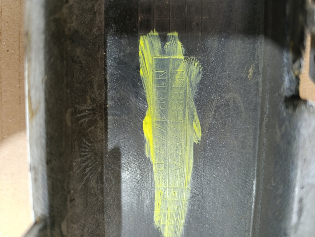 фото №11, Ford fiesta mk8 8 lift 21- бампер перед передний super состояние om bez pdc