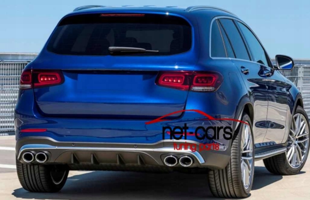 фото №16, Дифузор насадка mercedes glc suv x253 19- amg glc43 c