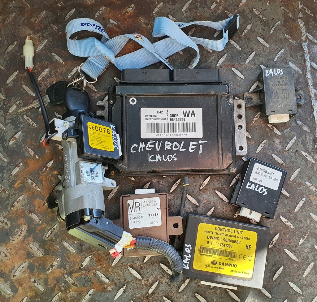 фото №1, Набір стартовий chevrolet kalos lift 1.2 96435559