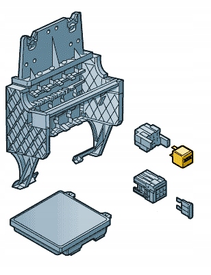 фото №12, Реле 645 vw audi seat skoda 4h0951253a