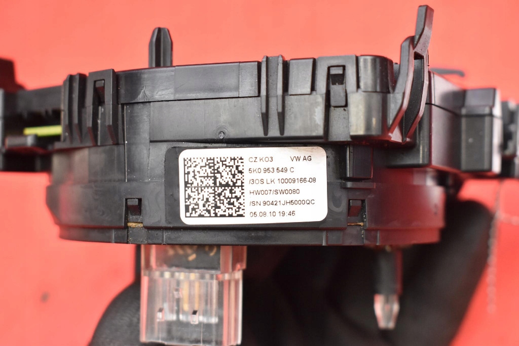 фото №7, Стрічка подушка безпеки шлейф 5k0953549c vw golf 6 vi plus 08-15