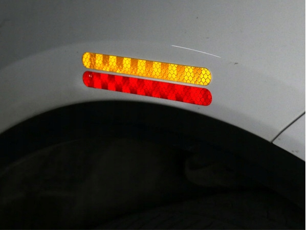 фото №9, 2szt отражатель предупредительный wodoodporn автомобиля na дверь зеркало бампер