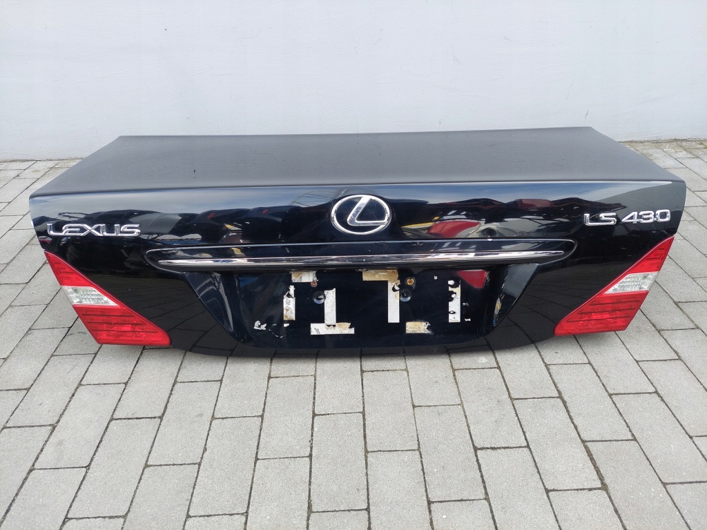 фото №3, Кришка багажника задня комплектна камера лампи lexus ls 430 lift