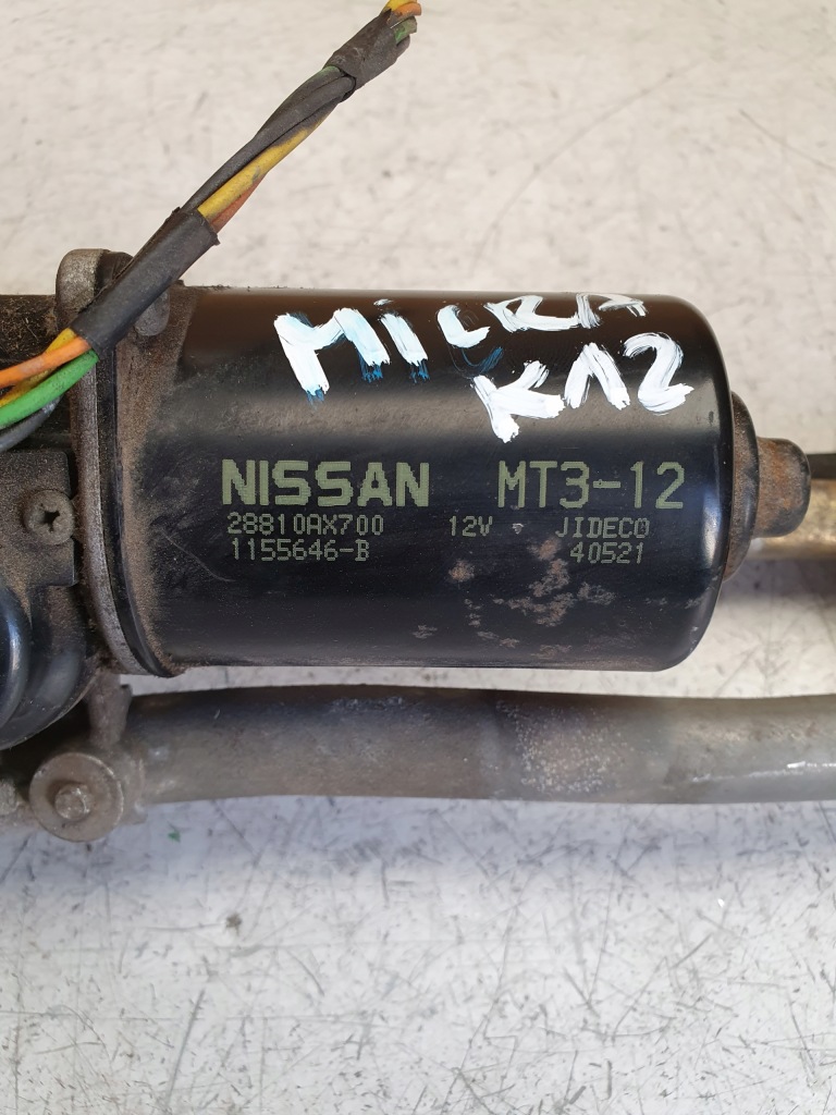 фото №6, Механизм дворник перед micra k12 28810ax700