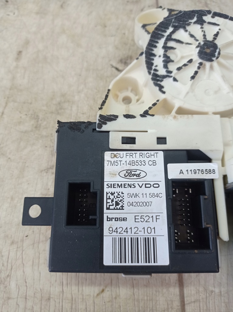 фото №4, Ford focus mk 2 ii kuga моторчик стекло левый перед 7m5t14b533cb