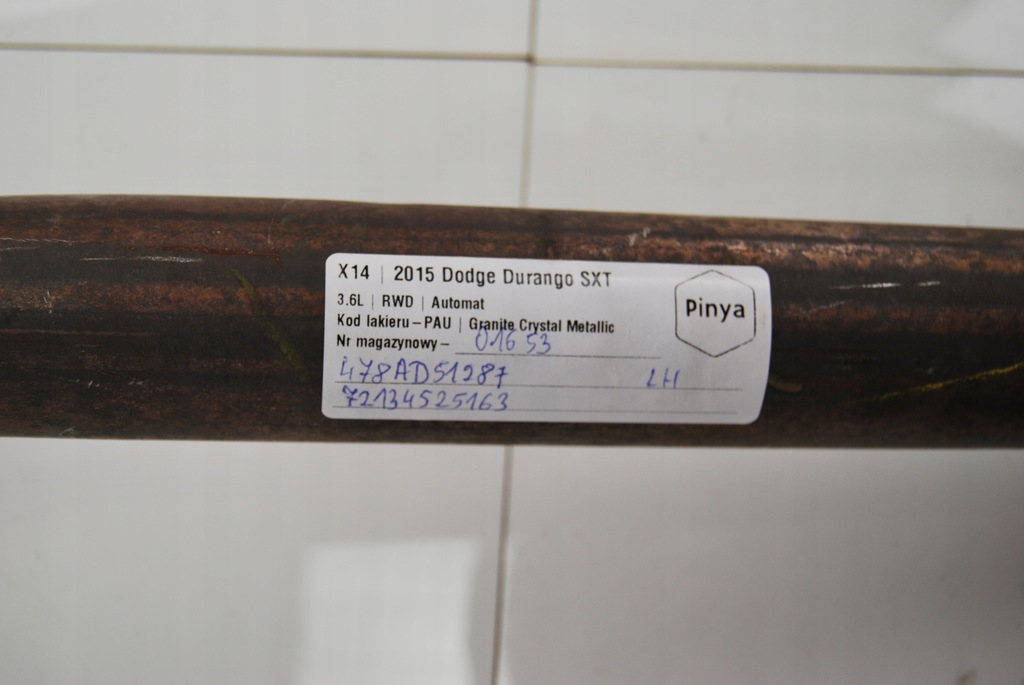 фото №6, Катализатор левый dodge durango 3.6l 2014+ usa