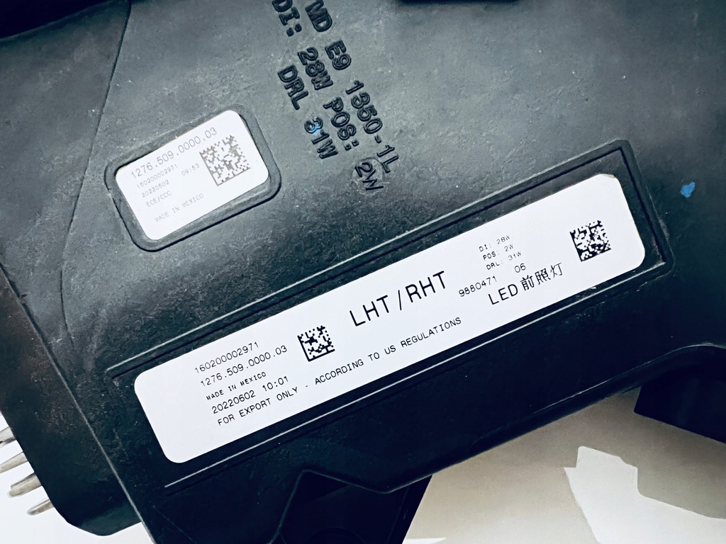 фото №16, Лампы левая правая bmw xm g09 full led адаптивный комплект