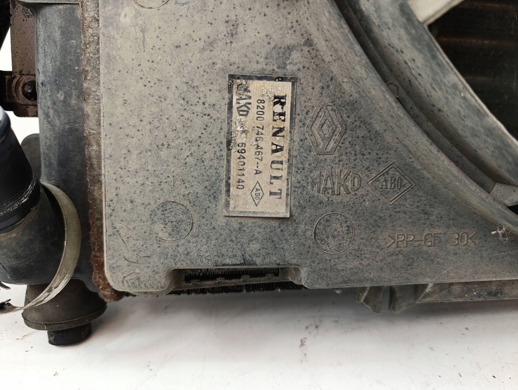 фото №7, Renault thalia ii 1.2 16v набор комплект радиатор wody кондиционер 8200156548