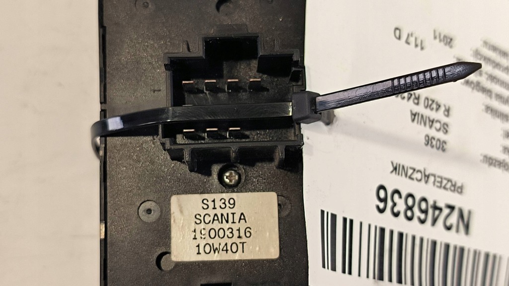 фото №2, Перемикач світла 1900316 scania r 420 r420