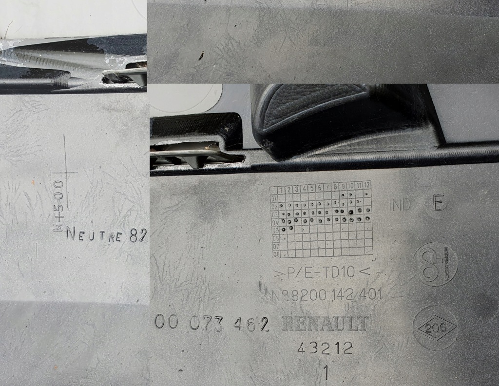 Renault megane ii 2 бампер задний  оригинал Цена