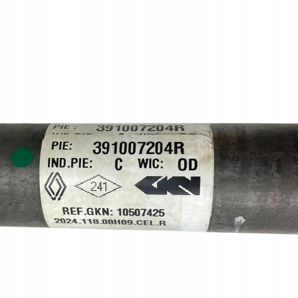 фото №11, Nowa оригинальный номер приводной вал правая renault master iv 2024- 391007204r