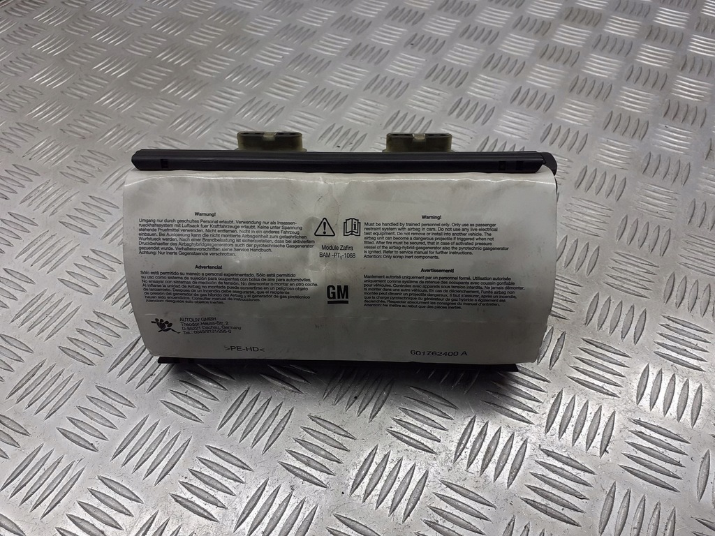 фото №1, Подушка подушка безопасности пассажира opel zafira b 13111177