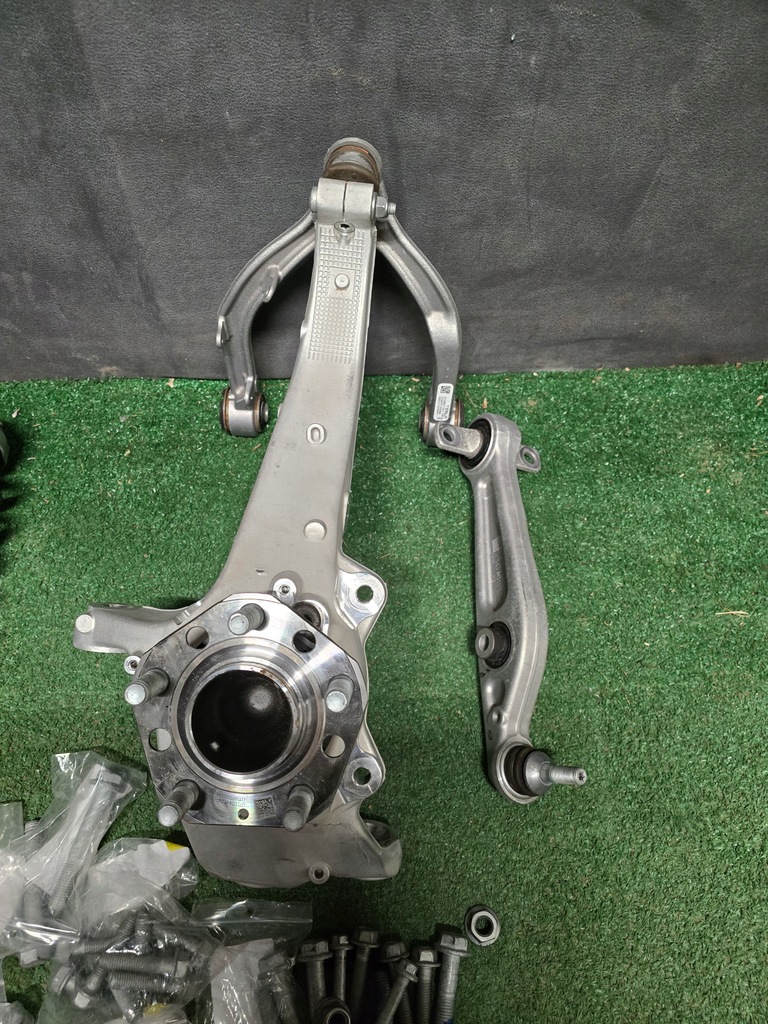 фото №6, Поворотный кулак левая перед рулевая рейка рычаг tesla y