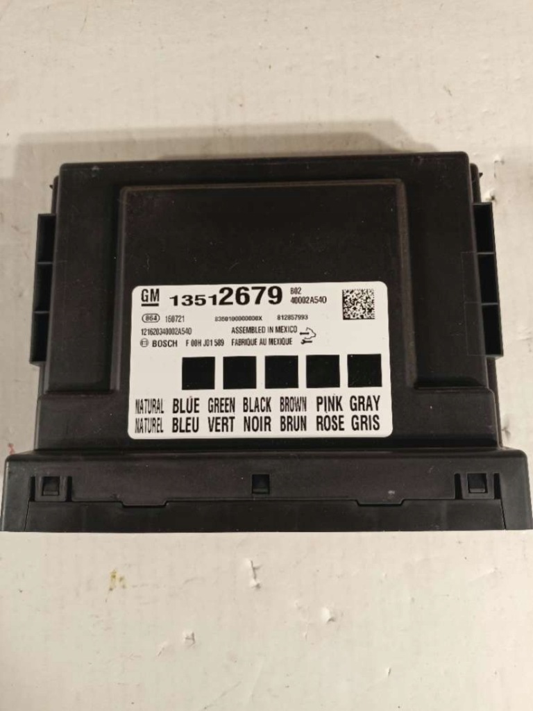 фото №1, Модуль комфорту chevrolet cruze j400 r2017