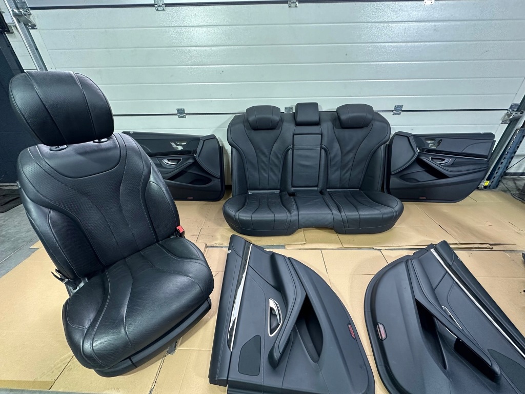 фото №6, Mercedes s klasa w222 сиденья сиденье обшивки салон