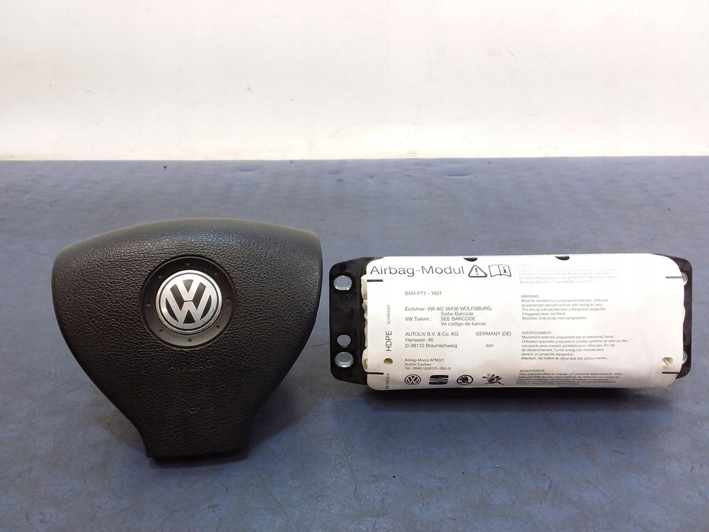 фото №9, Vw golf v приборная панель приборная подушки безопасности