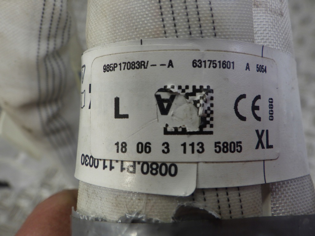 фото №6, Шторка безопасности подушка левая renault megane iv kombi