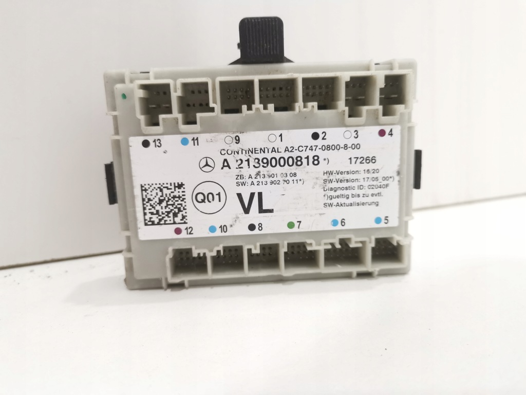 фото №1, Mercedes w213 модуль двері справний a2139000818