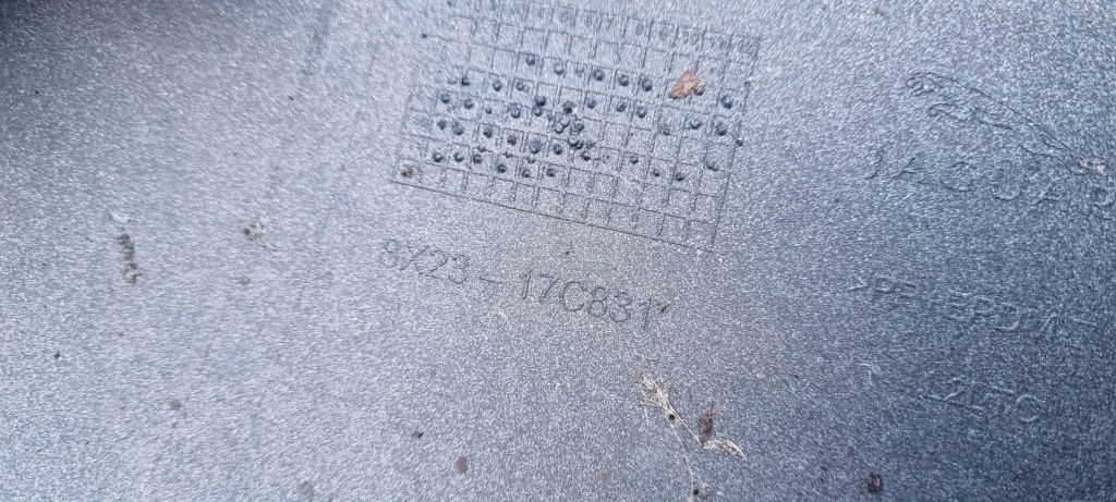 Jaguar xf x250 2007- бампер перед оригінал h056 Недорого