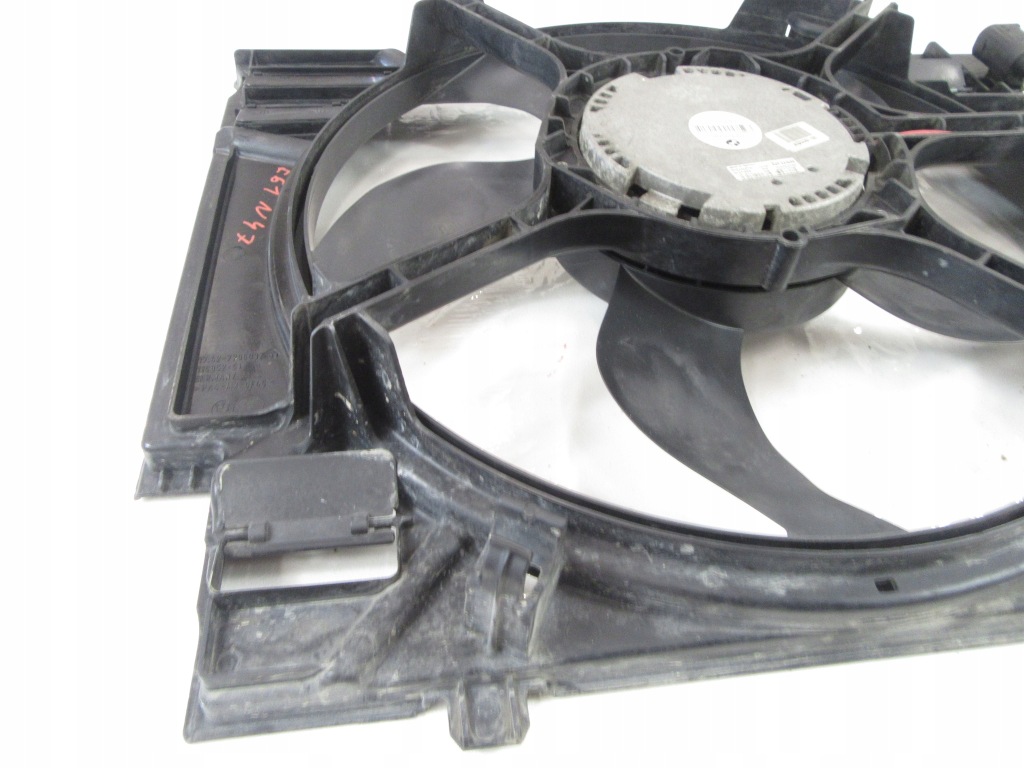 Вентилятор радіатора вентилятор bmw 5 e60 e61 m47 m57 2.0 2.5 3.0 Оригінал