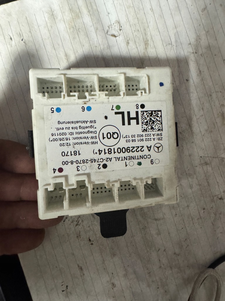 фото №1, Модуль двері лівий задня mercedes glc w253 2229001814