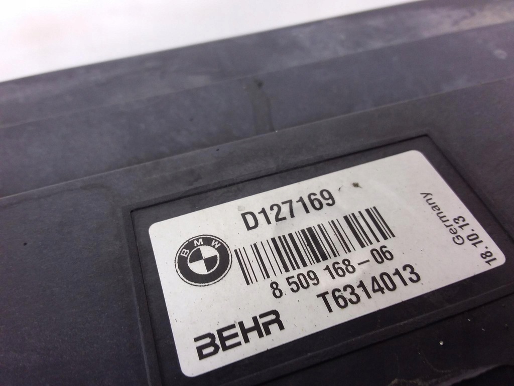 фото №5, Bmw 7 f01 3.0d комплект радиатор вентилятор 8509168