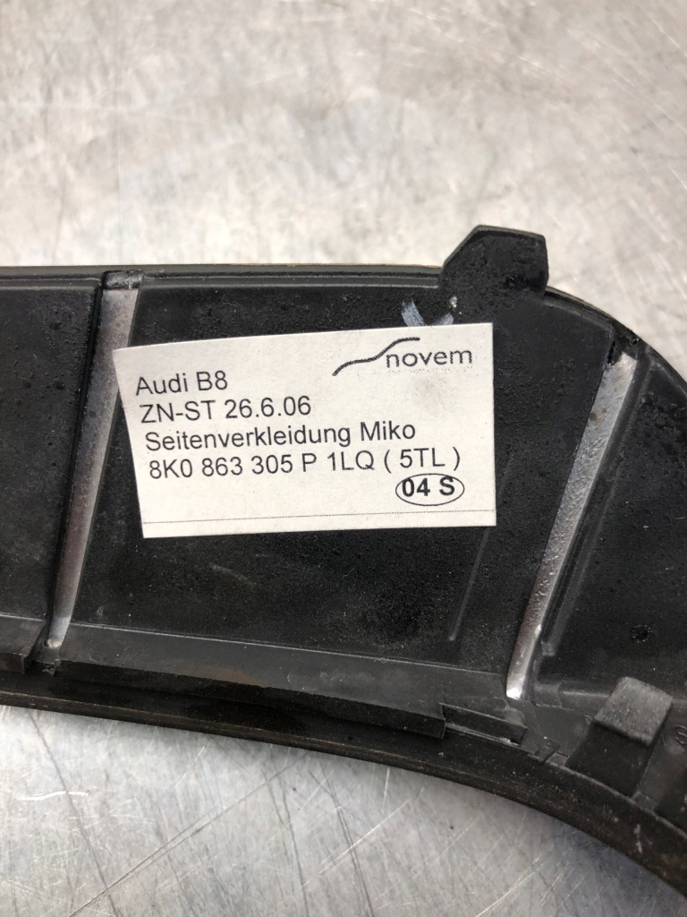 фото №13, Декоры дверь туннель piano black 1lq s-line a5 sportback lift 08-15