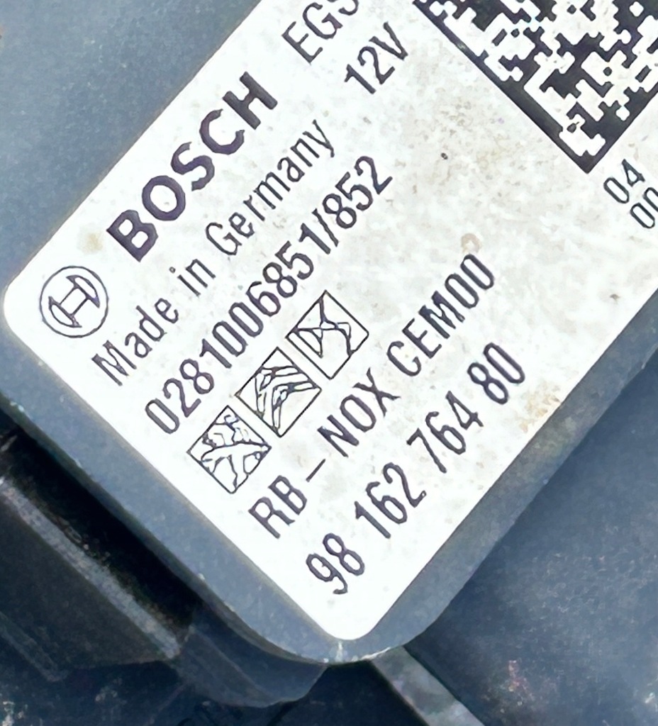 фото №8, Гаситель выхлоп труба выхлопная датчик citroen c3 iii 16- 1.5 hdi