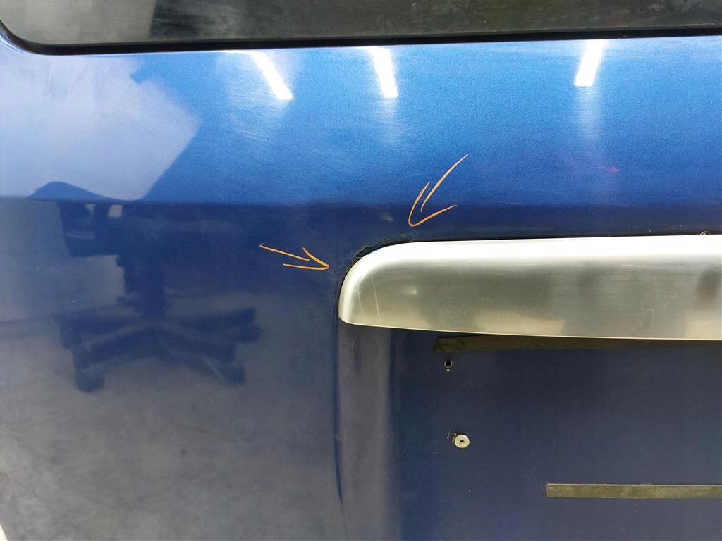 фото №9, Кришка багажника задня задня скло kpl chevrolet hhr 2005-2011 niebieska