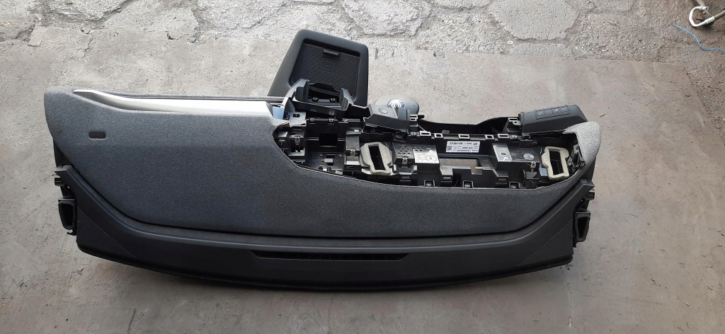 фото №5, Панель приладів приладова панель приладів консоль подушка безпеки подушка x2 renault megane v e-tech