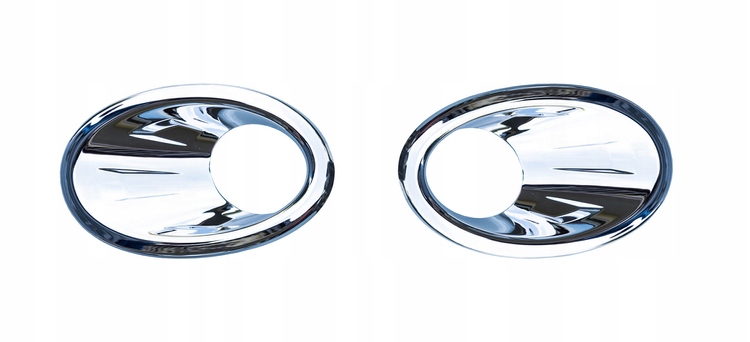 фото №1, Рамки накладки na ґрати протитуманних фар хром do nissan qashqai i fl 2010-2013