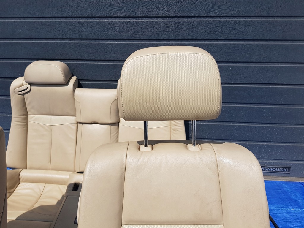 фото №11, Шкіра сидіння заднє сидіння комплект bmw 6 e63