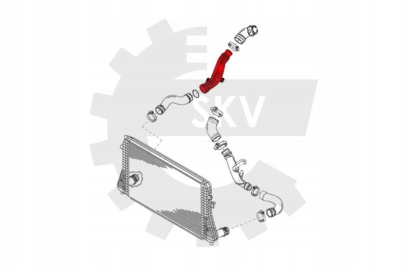 фото №9, Шланг турбины vw beetle cc eos 1k0145840r