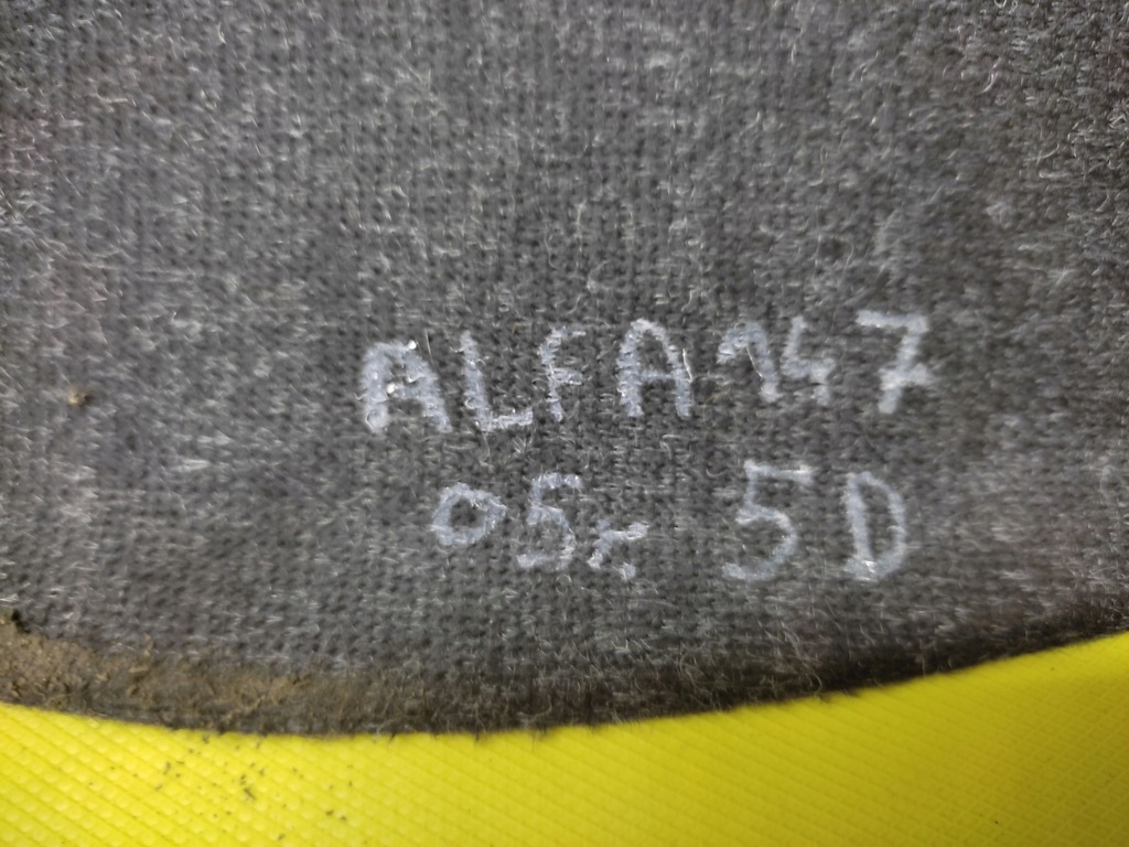 фото №9, Alfa romeo 147 полиця задня багажника