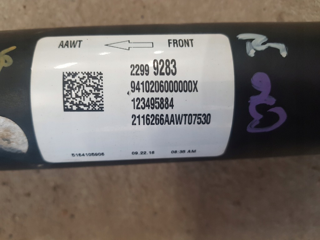 фото №7, Chevrolet camaro 16-wał приводной 6.2 22999283 usa