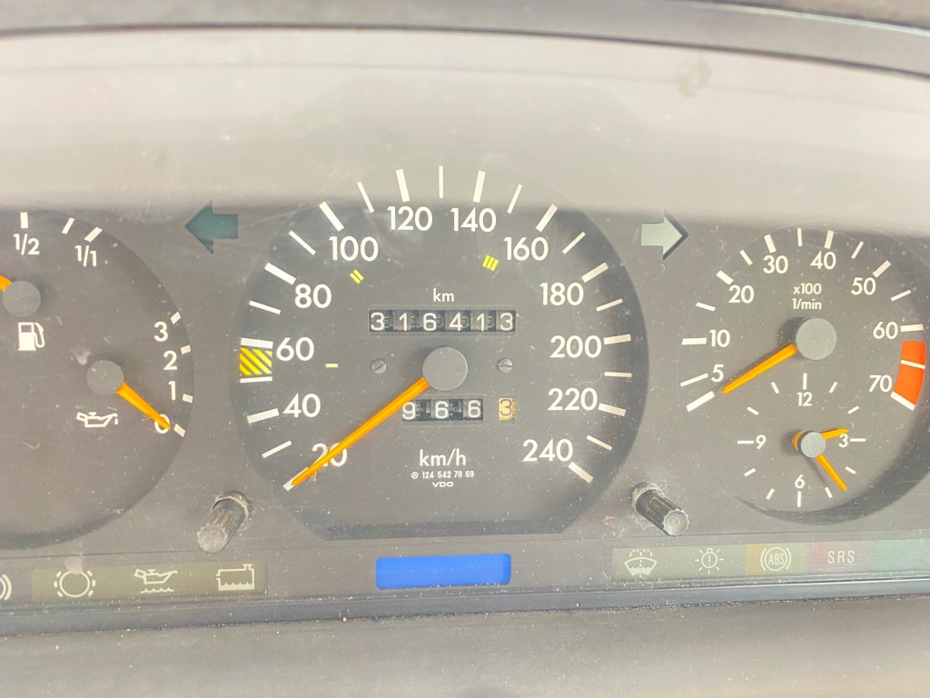 Лічильник приладова панель mercedes w124 1245421116 87001280c 1245423701 1244400147 Оригінал