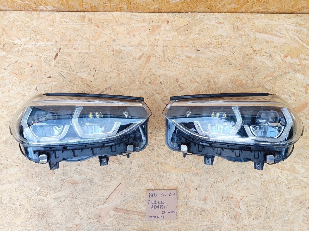 Bmw x3 x4 g01 g02 полный фонари фара full led адаптивный демонтаж 23.000km Цена