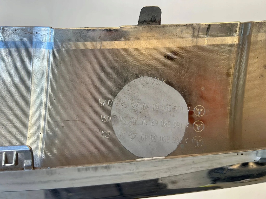 Mercedes ml 166 amg накладка бампера перед 1668858525 оригінал Недорого