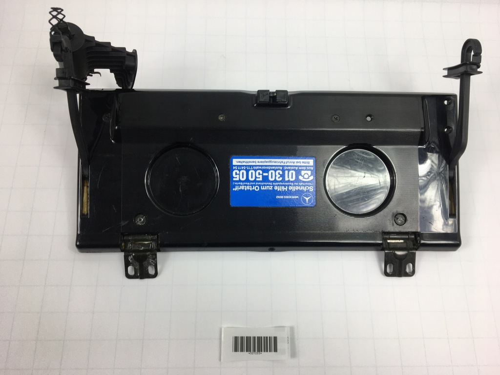 фото №6, Крышка бардачка панели приборной панели консоли czarna do mercedes w124