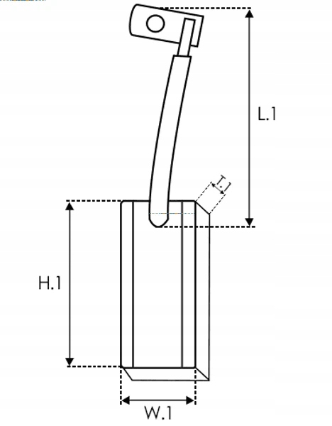 As-pl ab9001 щетки генератора Оригинал
