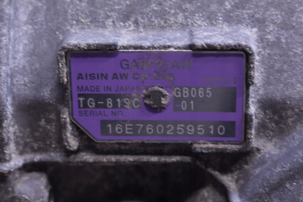 фото №7, Коробка передач передач bmw 2 f46 16r. 2.0d ga8f22aw пробег 85 tys