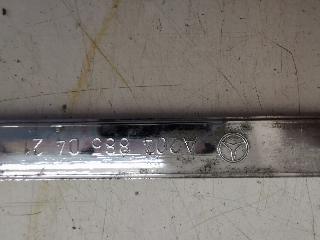 фото №6, Mercedes w204 молдинг заднього бампера середня