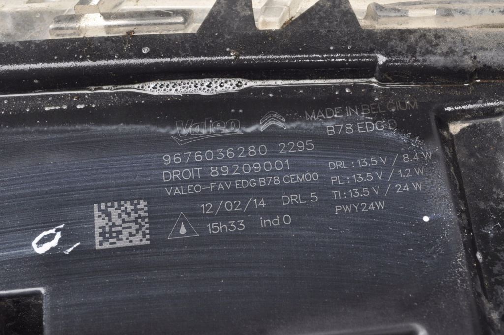 Купити Citroen c4 2 фара світло led світлодіодна правий