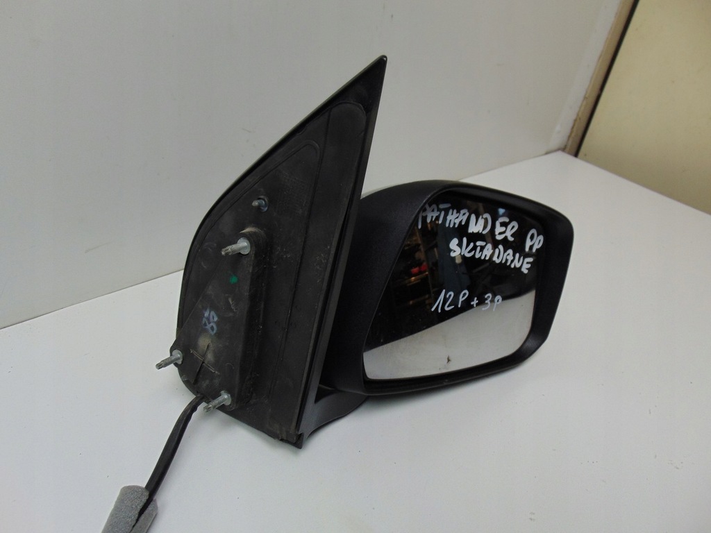 фото №10, Зеркало правое nissan pathfinder r51 navara d40 lift хром 15 pin europa